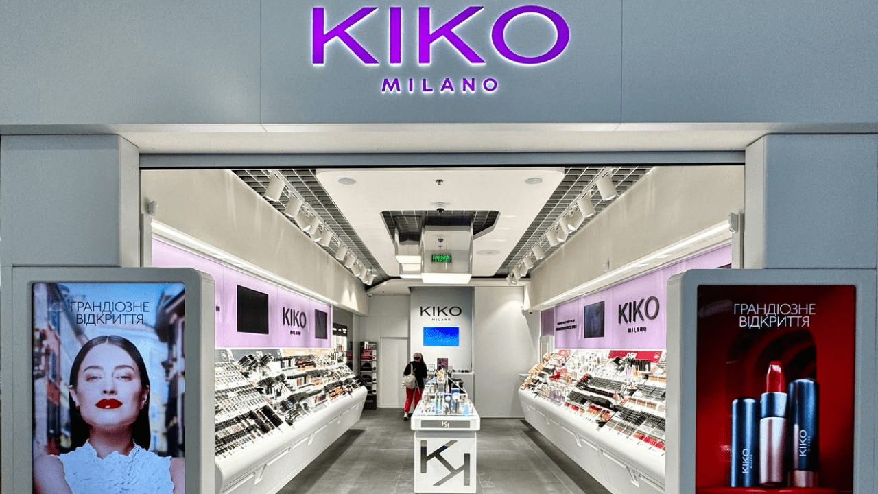 Відкрився перший в місті магазин Kiko Milano